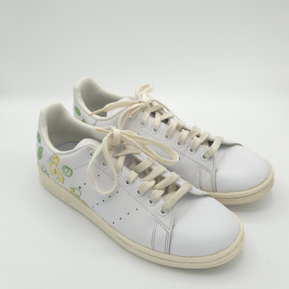 Adidas Stan Smith Men\'s Size 8 Disney Tinkerbell Peter Pan GZ5994 White Green main image 9